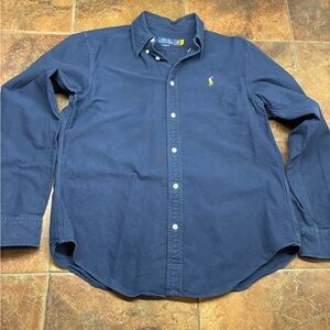 Ralph Lauren Dark Blue Casual Button Down Shirt